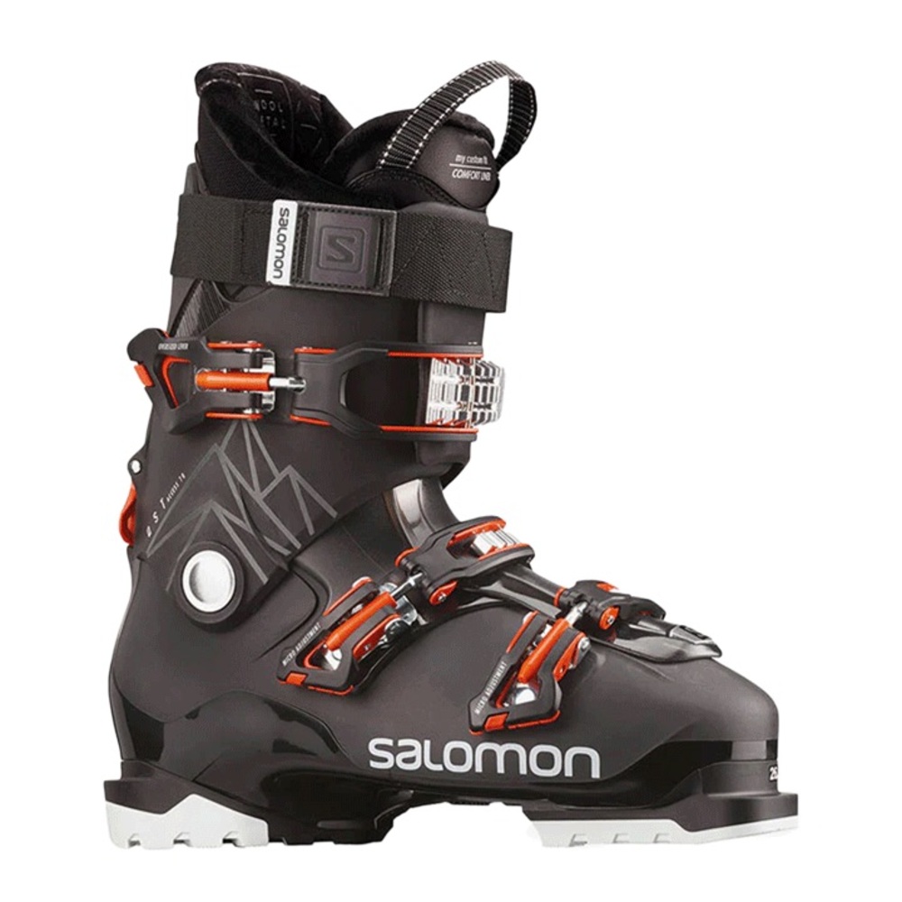 Salomon Men's Black and Red Ski Boots NIB